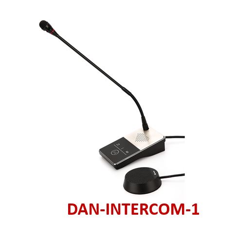DAN-INTERCOM-1 Sprechstelle für verglaste Kundenschalter